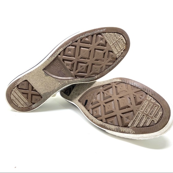 Converse low rise grey/white canvas shoes sneakers women’s 7US - Picture 6 of 6